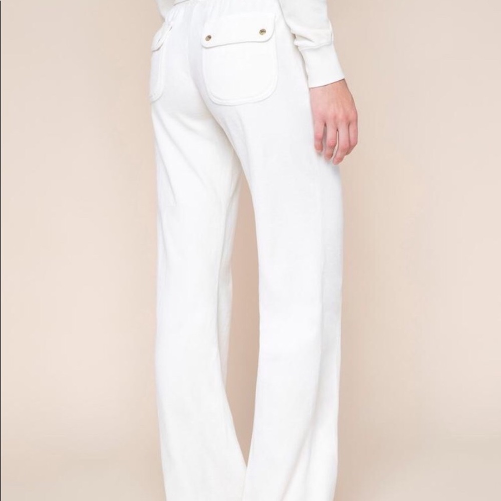 NWT Juicy Couture Black Label Velour Del Rey Pant - Picture 2 of 8